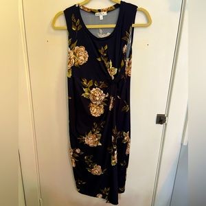 Nine Britton Abigail Maternity Brushed Knit Midi Dress